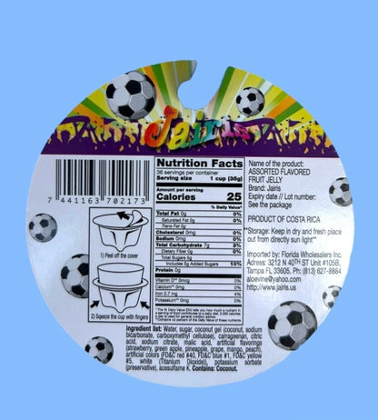 SOCCER BALL FRUIT JELLY